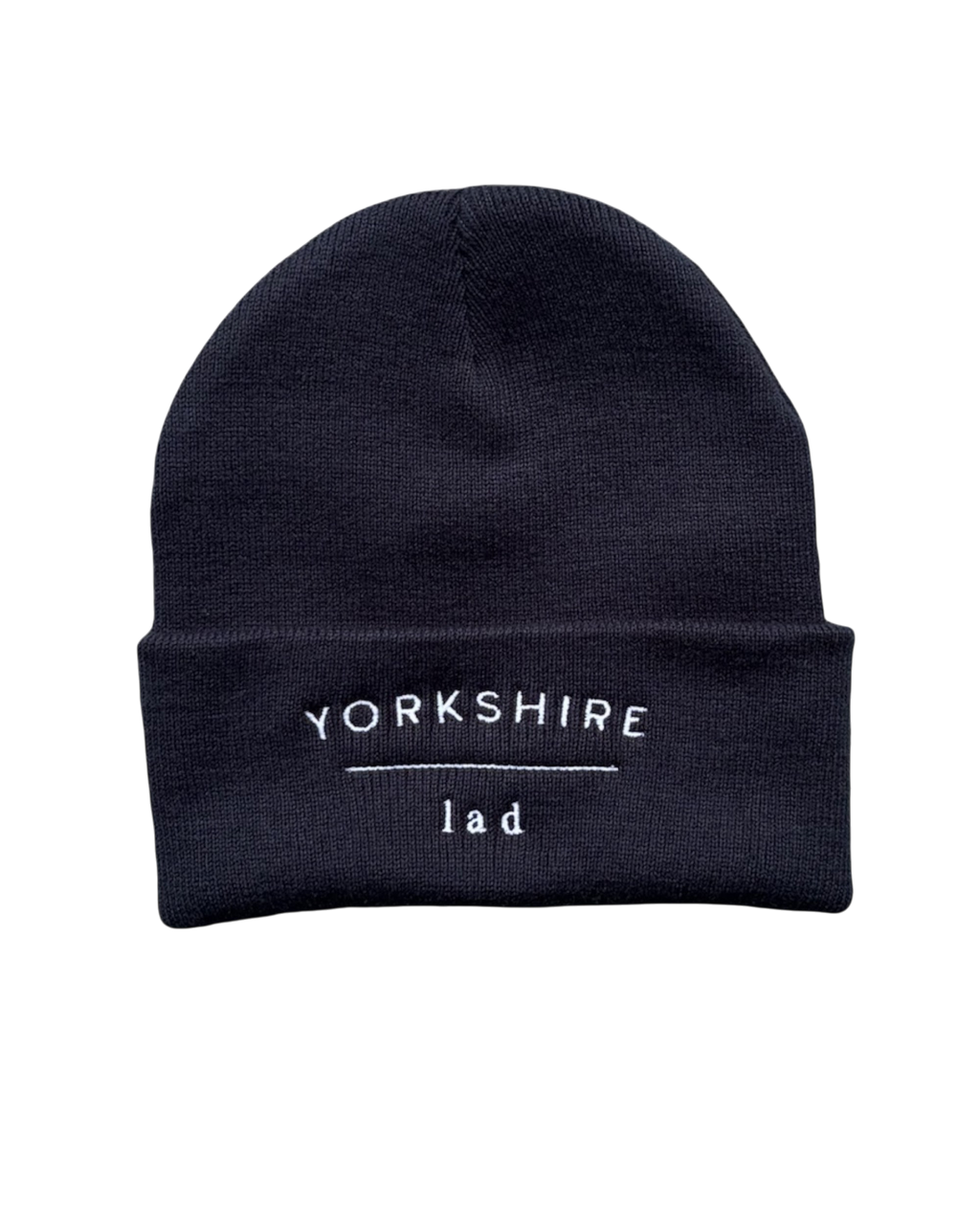 Yorkshire Lad Embroidered Beanie Hat