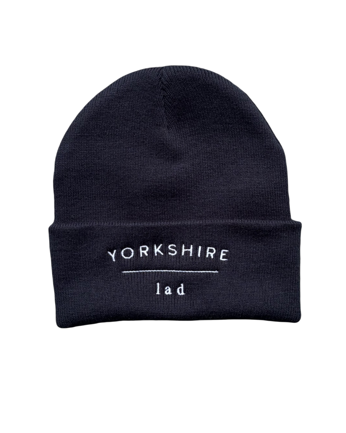 Yorkshire Lad Embroidered Beanie Hat