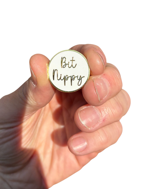 Bit Nippy Pin Badge