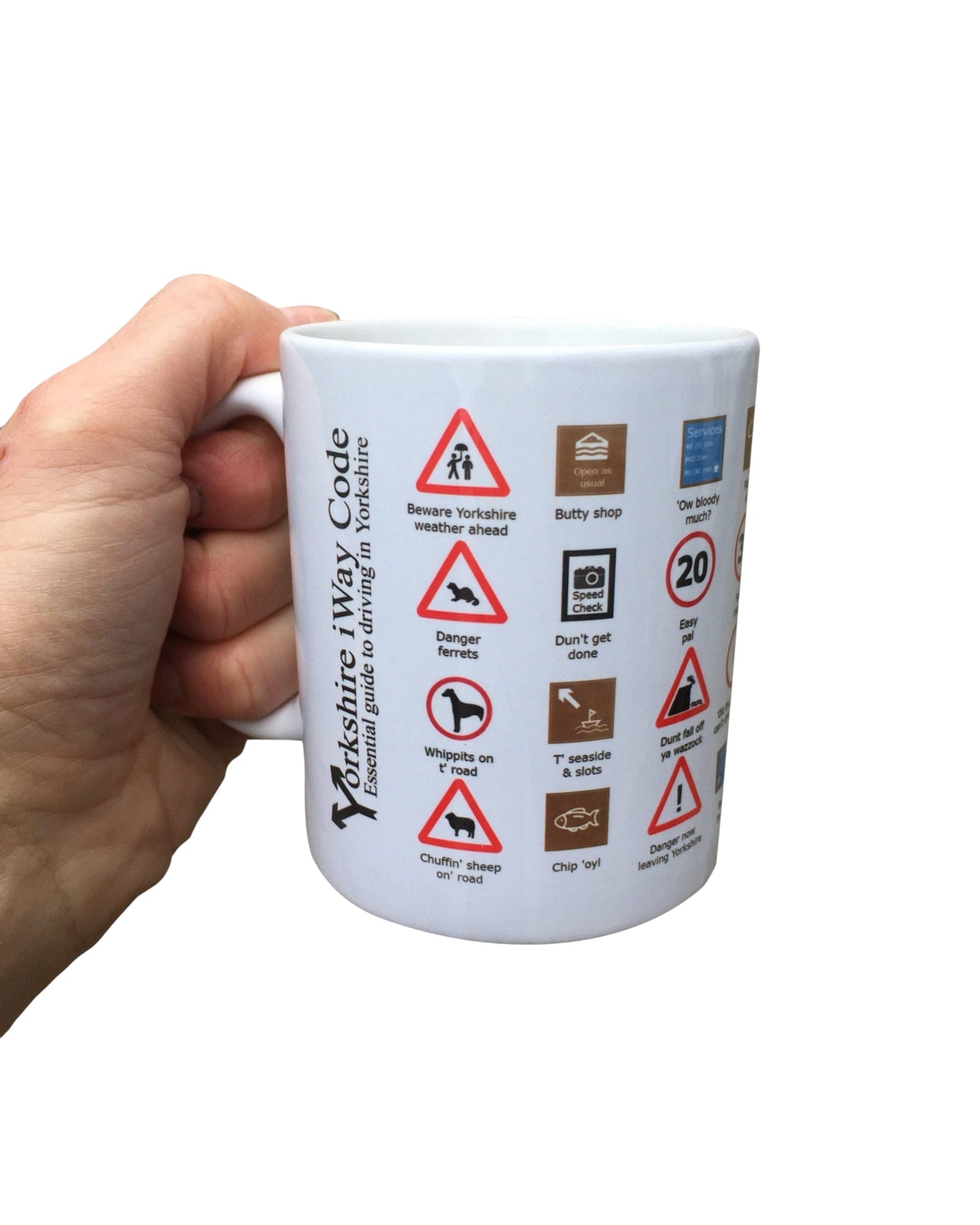 Yorkshire Highway Code Mug