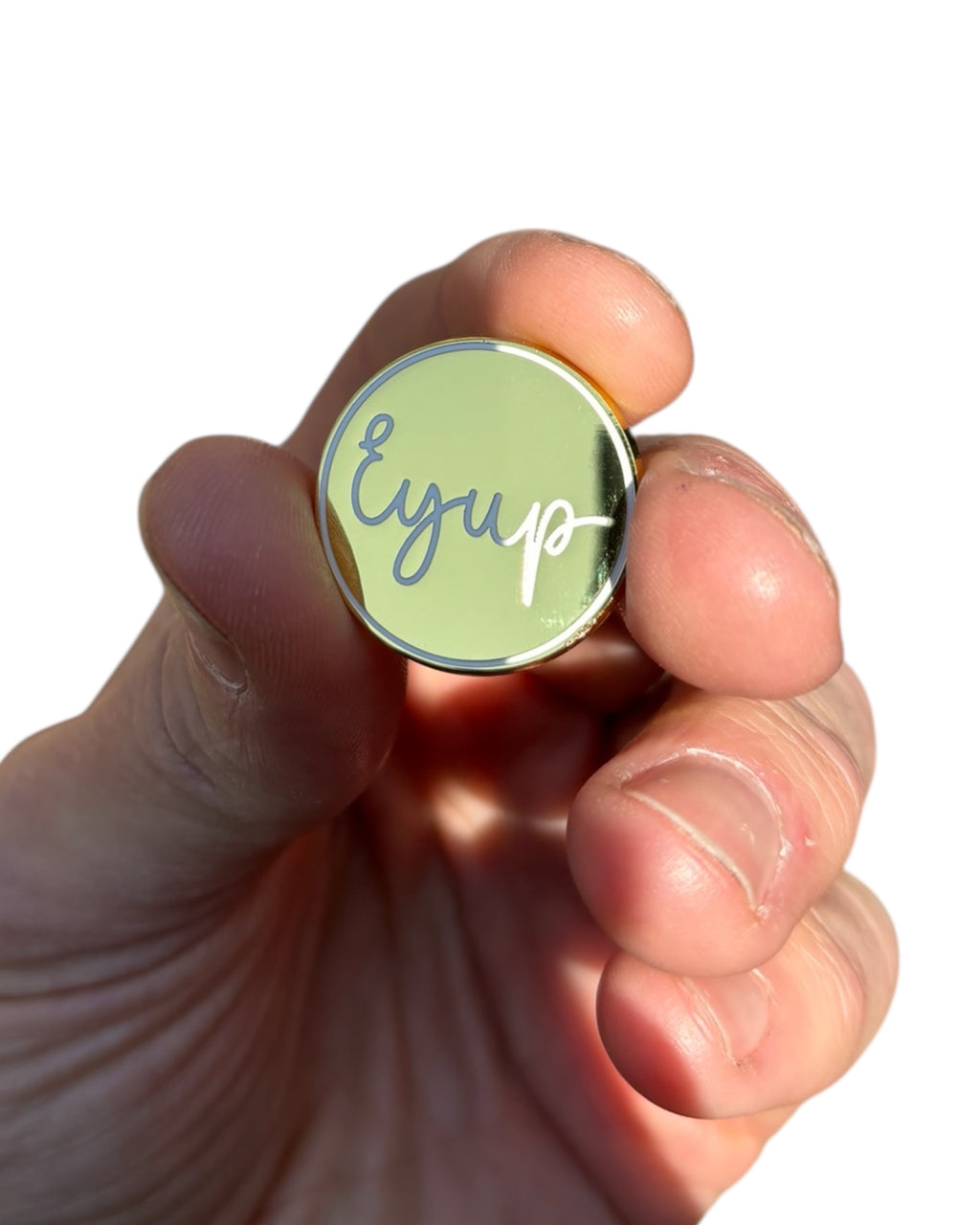 Eh Up Yorkshire Pin Badge
