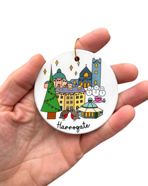 Harrogate Yorkshire Christmas Decoration