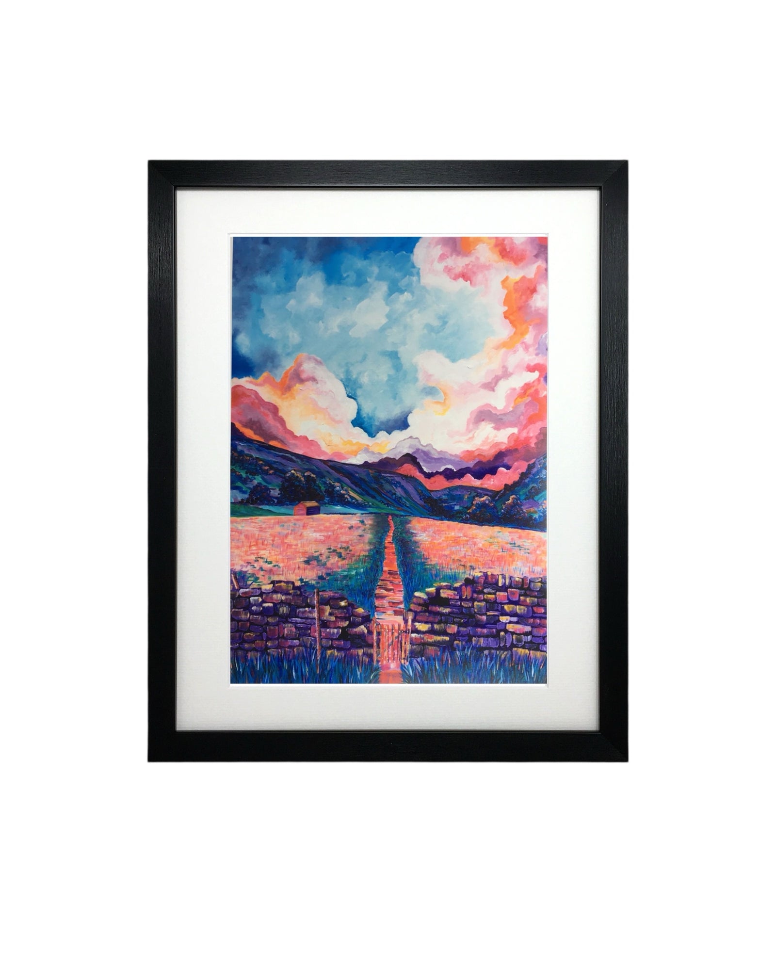 Yorkshire Dales Swaledale Framed print