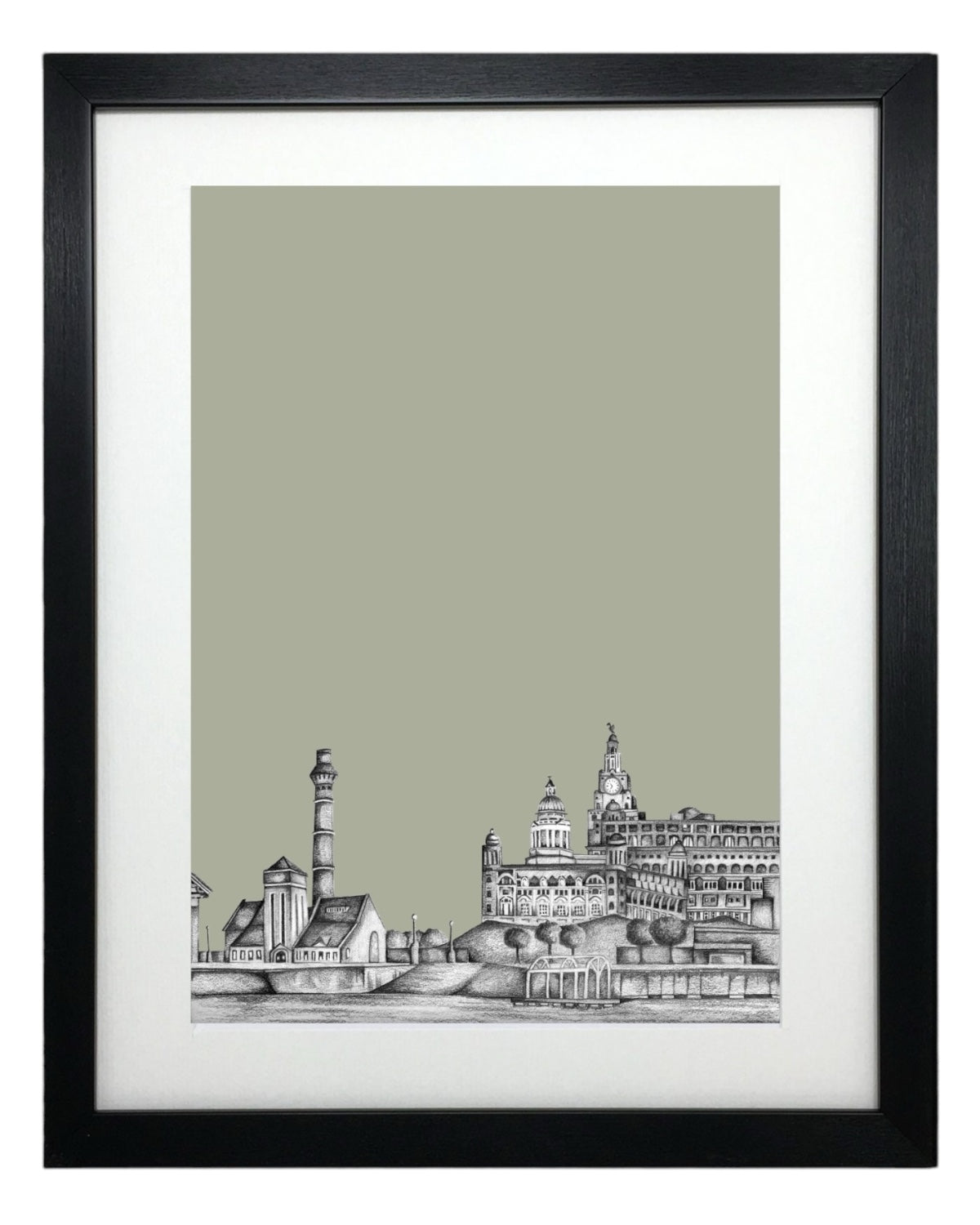 Liverpool Sketch Print