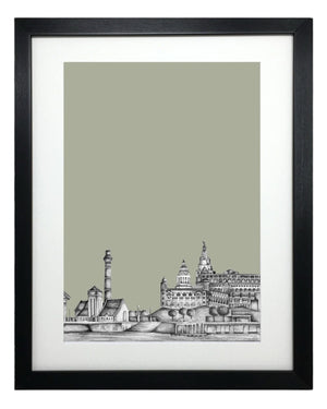 Liverpool Sketch Print