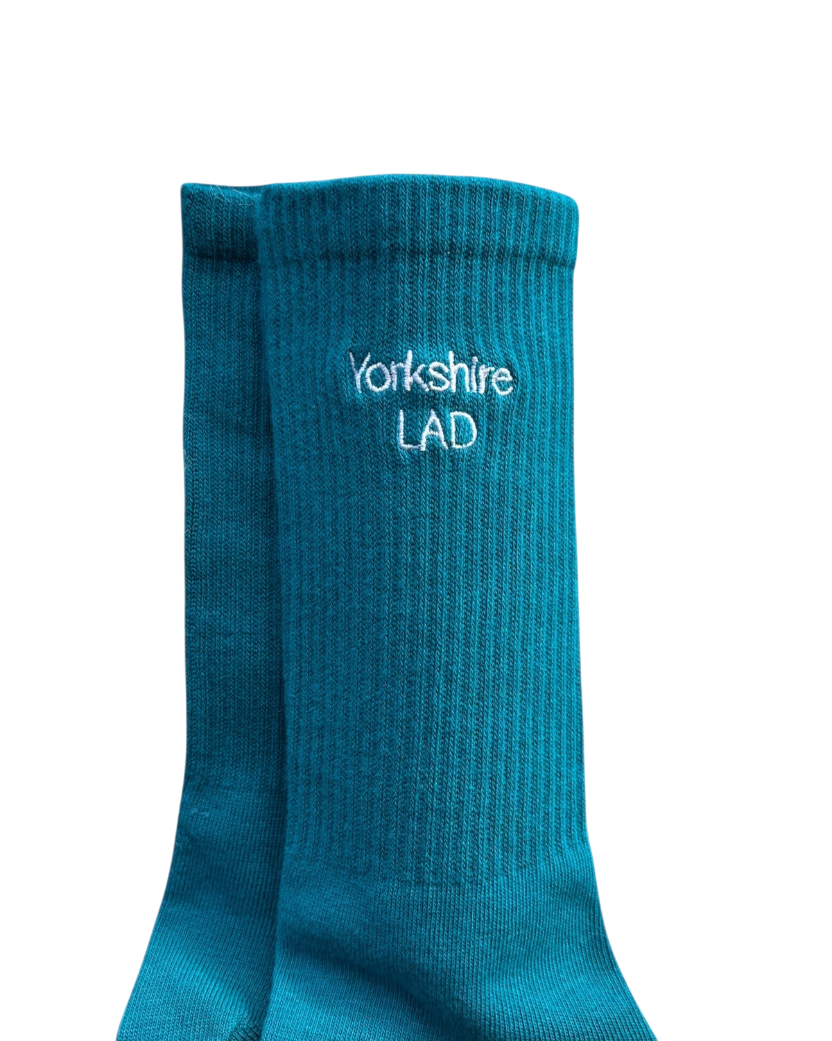 Yorkshire Lad Embroidered Crew Socks