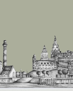 Liverpool Sketch Print