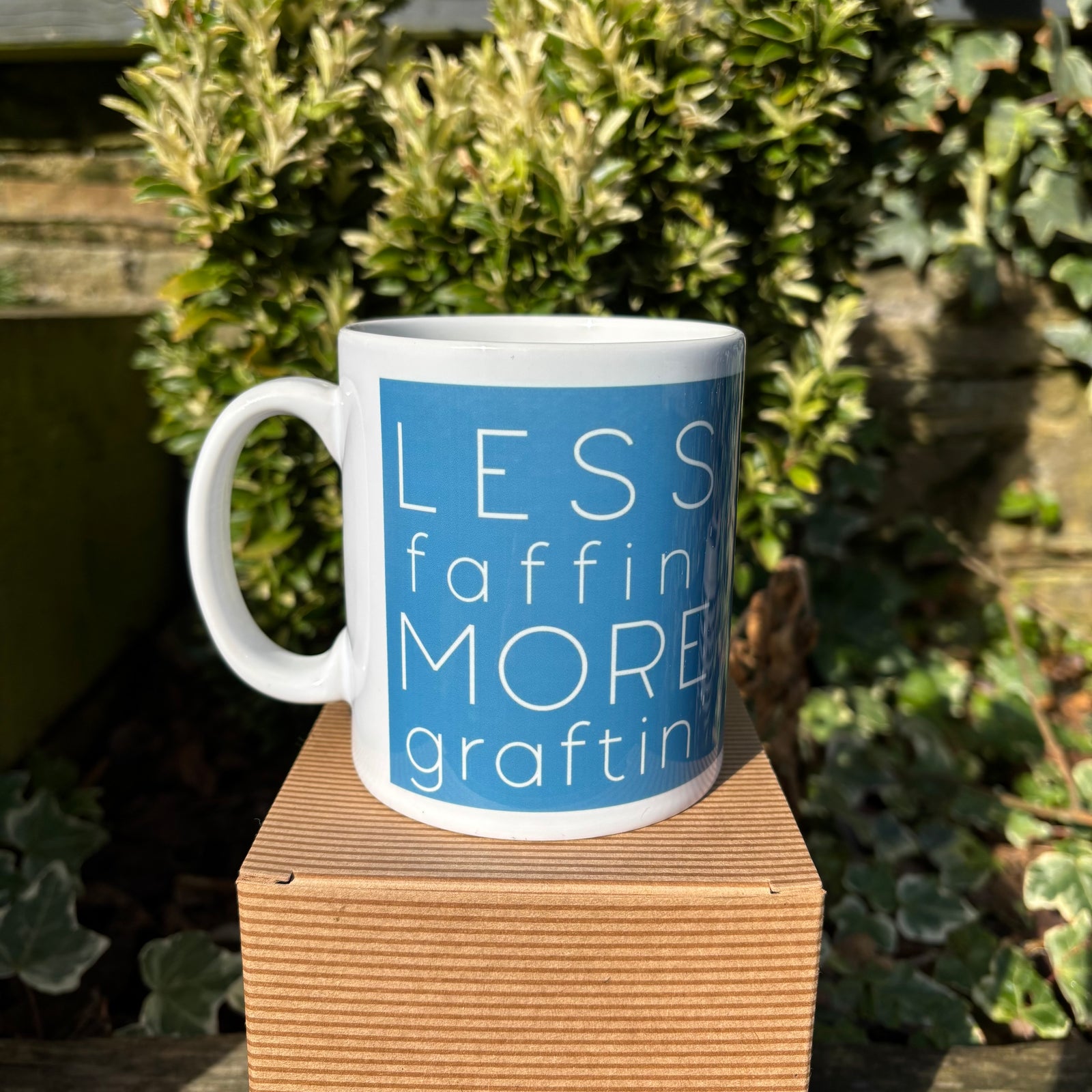 Northerner Yorkshire Less Faffin' Mug
