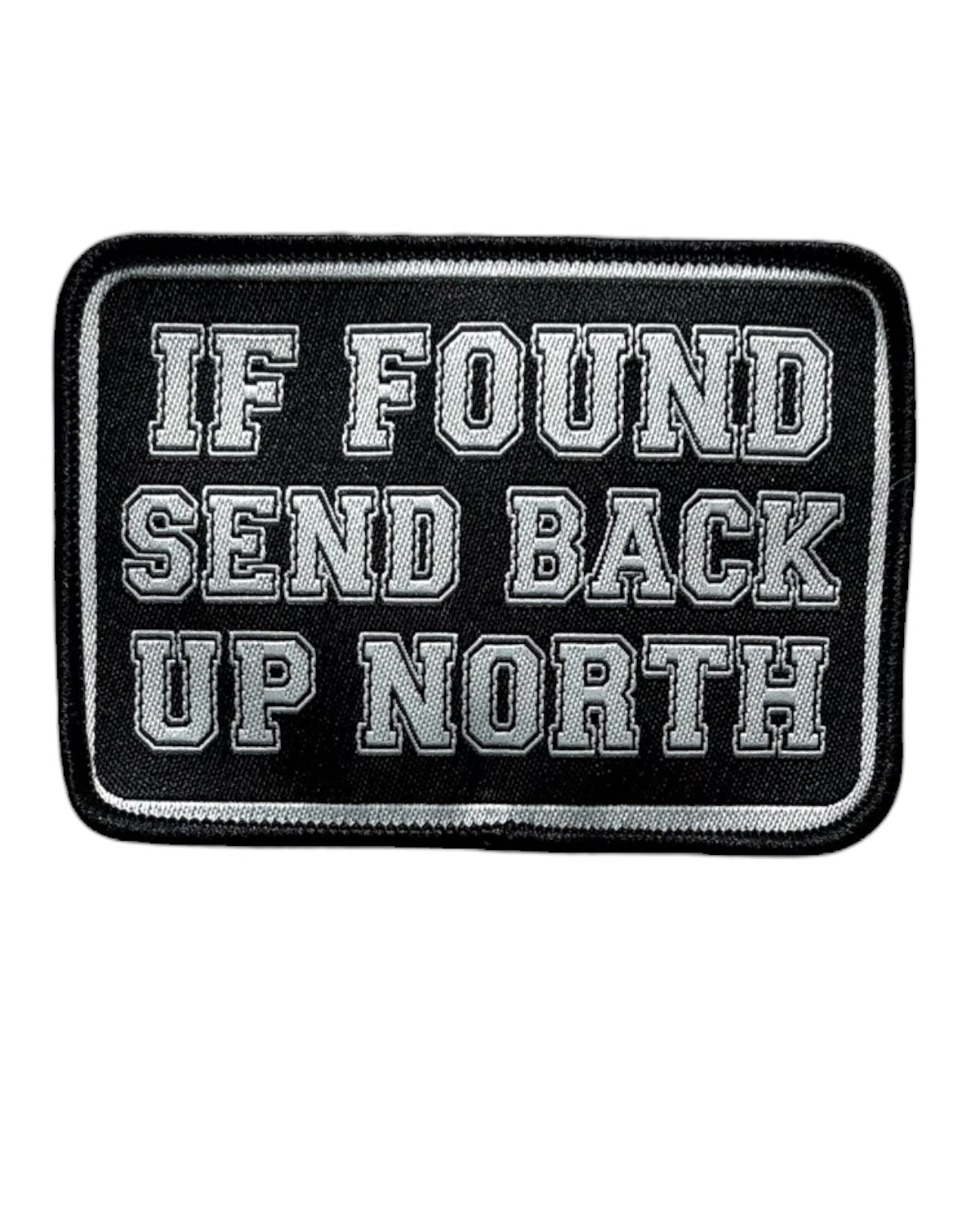 Send Back Up North Yorkshire Iron on / Sew on Patch