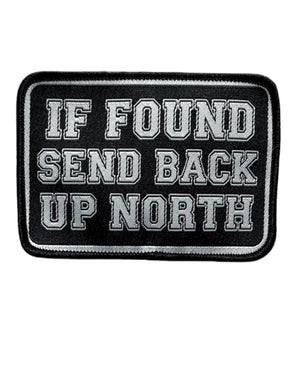 Send Back Up North Yorkshire Iron on / Sew on Patch