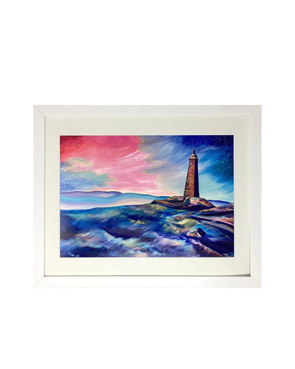 Wainman's Pinnacle Sutton-in-Craven, North Yorkshire Framed Print – Unframed Print