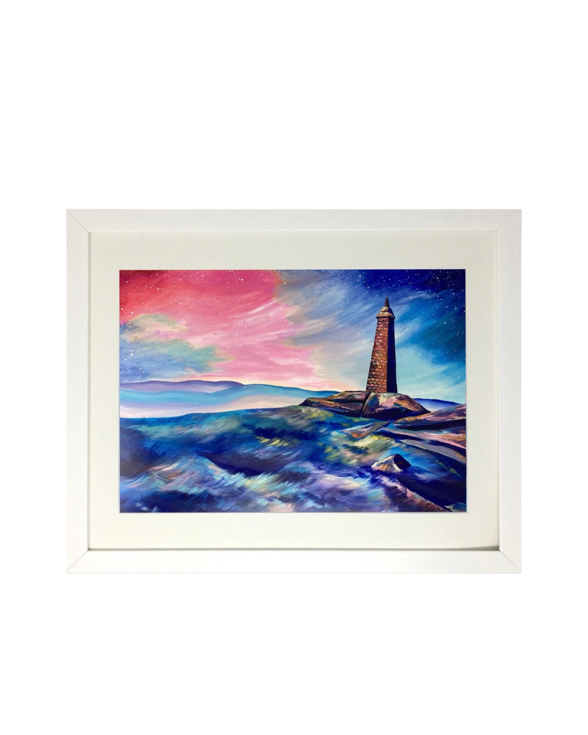 Wainman's Pinnacle Sutton-in-Craven, North Yorkshire Framed Print – Unframed Print