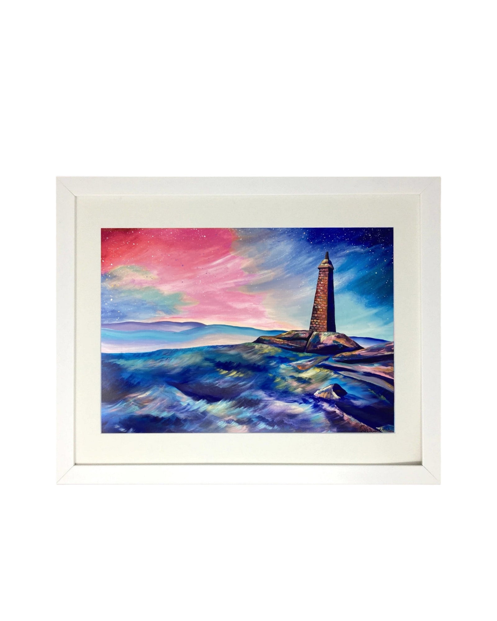 Wainman's Pinnacle Sutton-in Craven , North Yorkshire Framed print