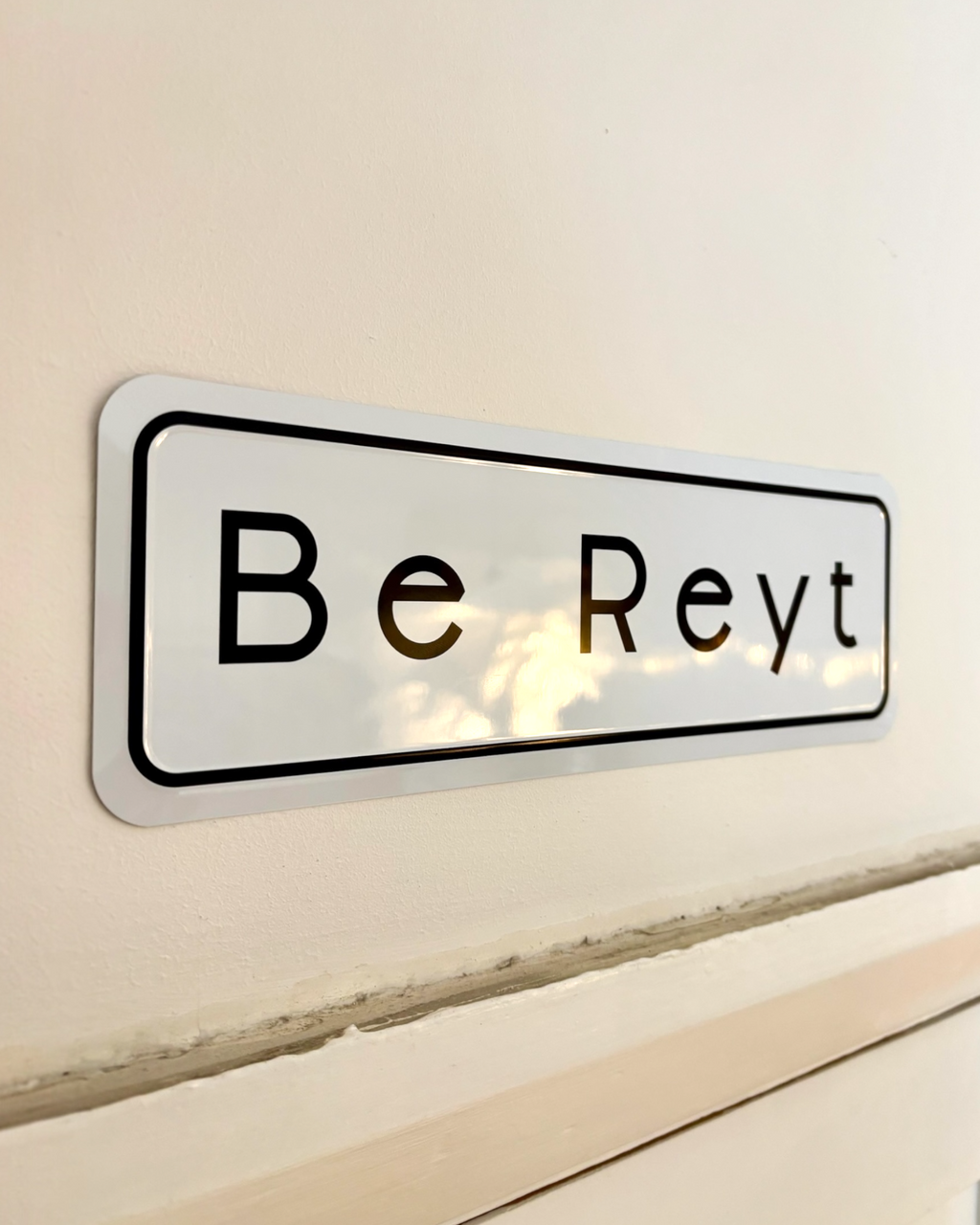 Yorkshire Be Reyt Metal Sign