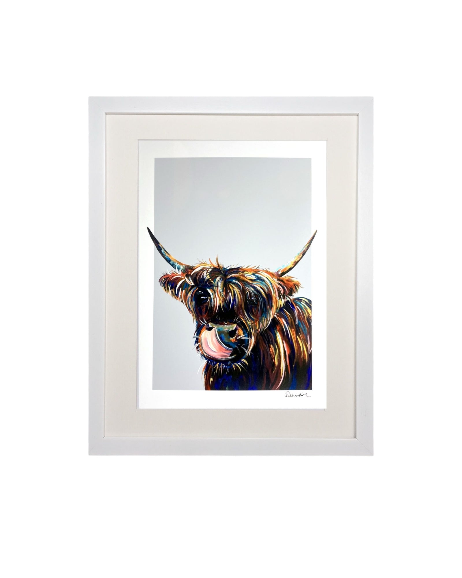 Highland Cow Print 'Agnes'