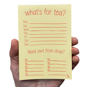 Yorkshire Shopping List Notepad