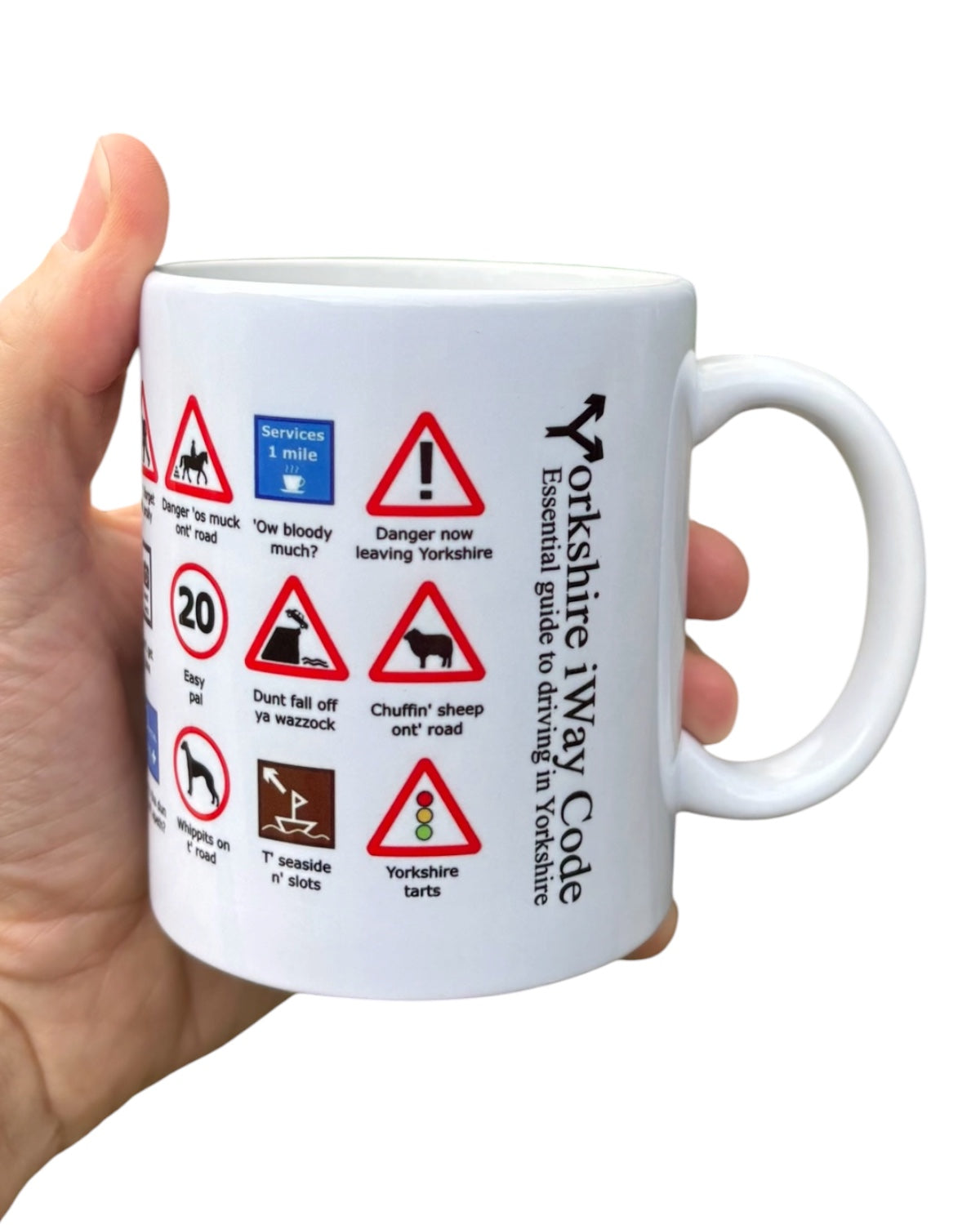 Yorkshire Highway Code Mug
