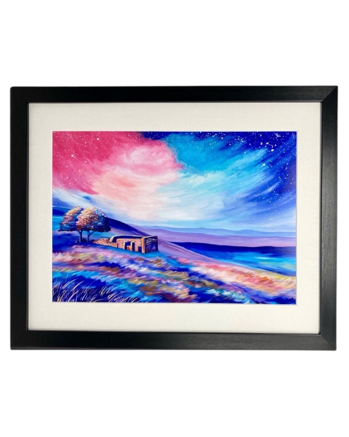 Yorkshire Bronte Top Withens Haworth Framed print