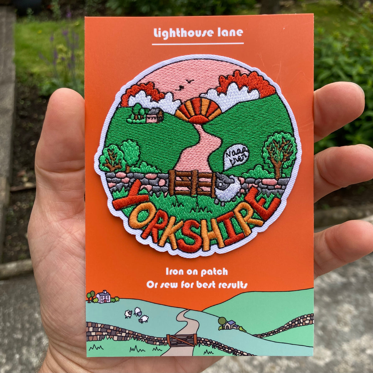 Yorkshire Iron-On / Sew-On Patch