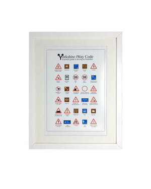 Yorkshire Highway Code Roadsigns Print