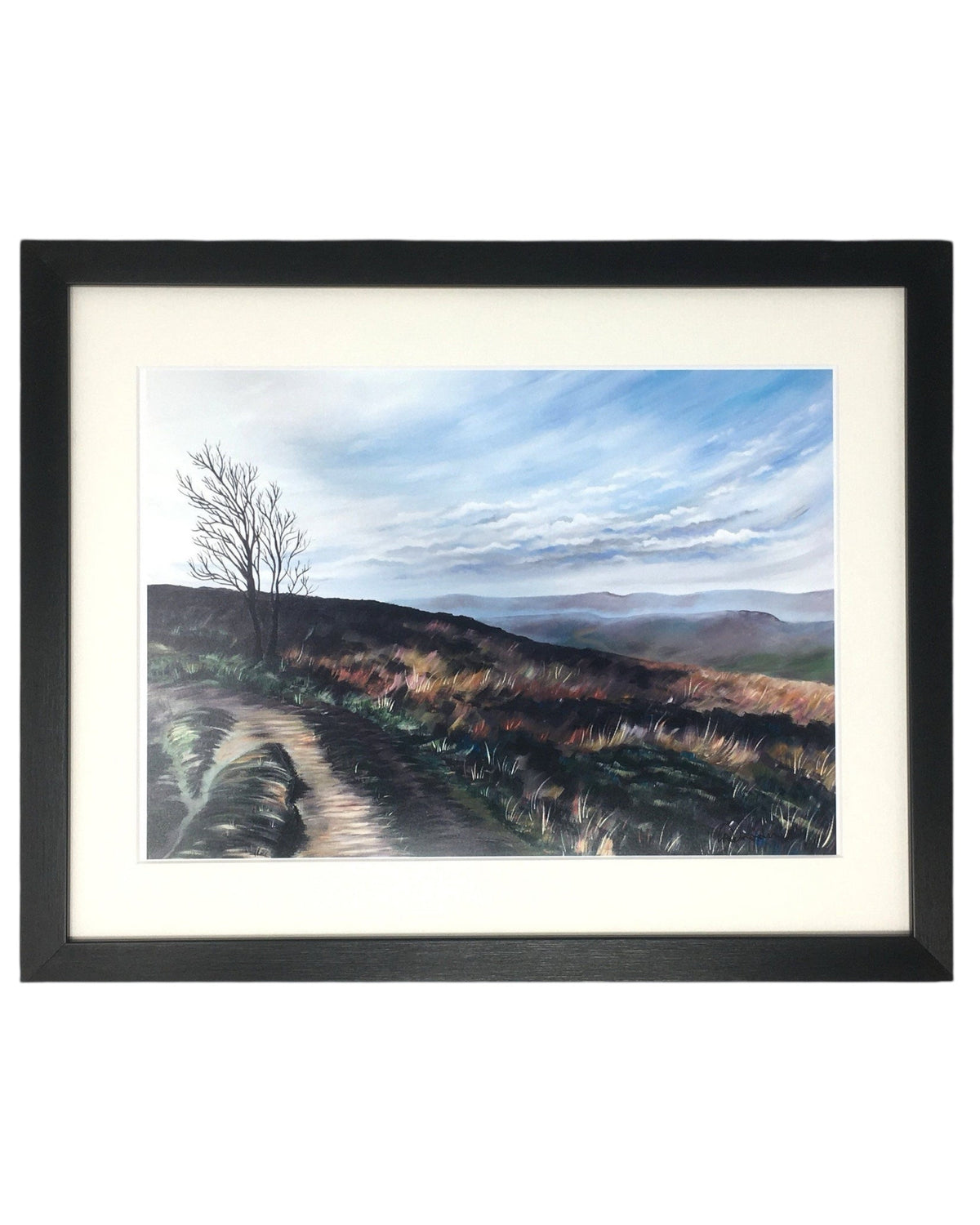 Yorkshire Penistone Hill in Haworth Framed Print – Unframed Print