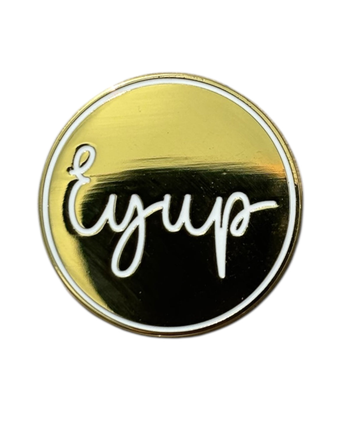 Eh Up Yorkshire Pin Badge