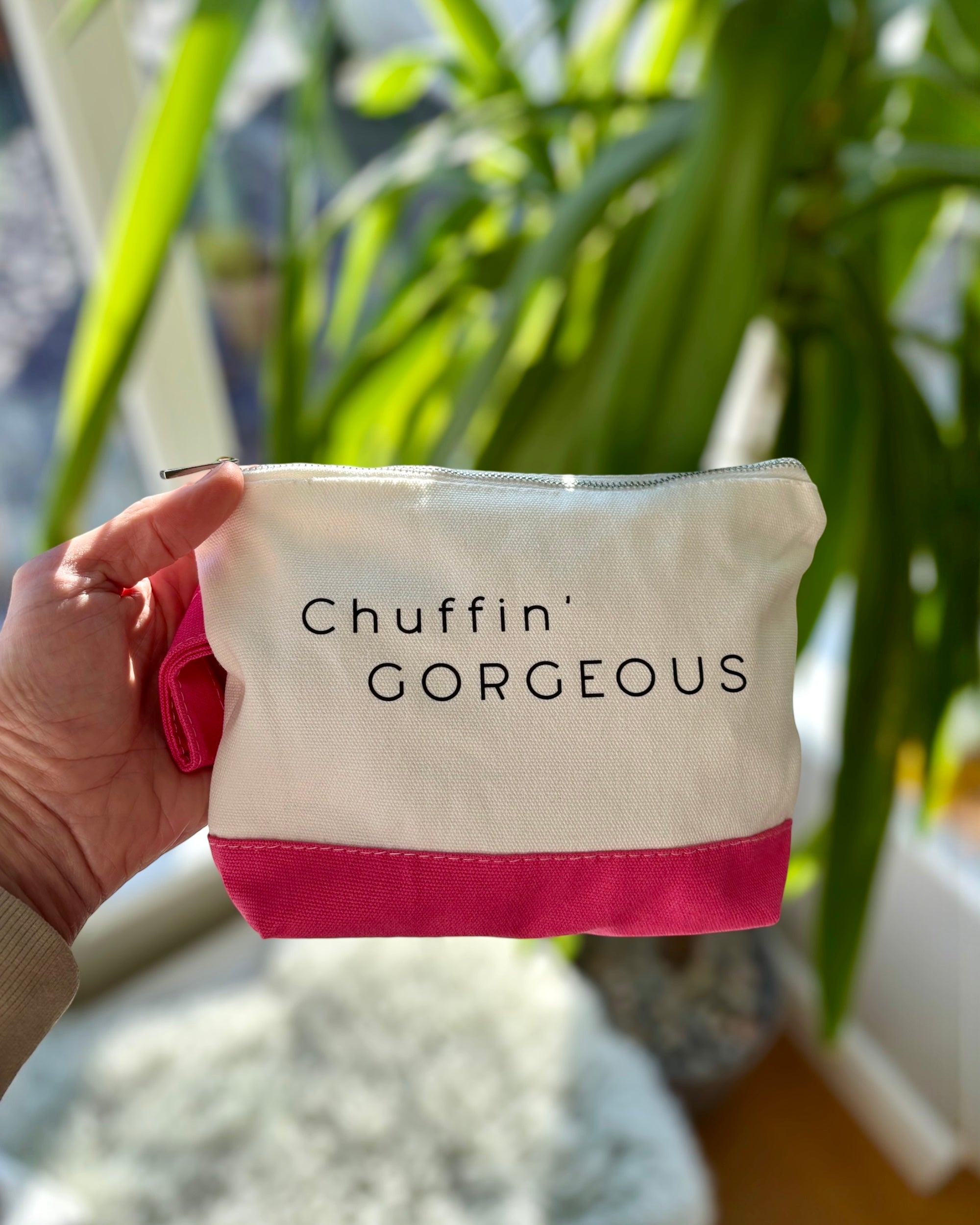 Chuffin Gorgeous Yorkshire Make Up Bag Lined