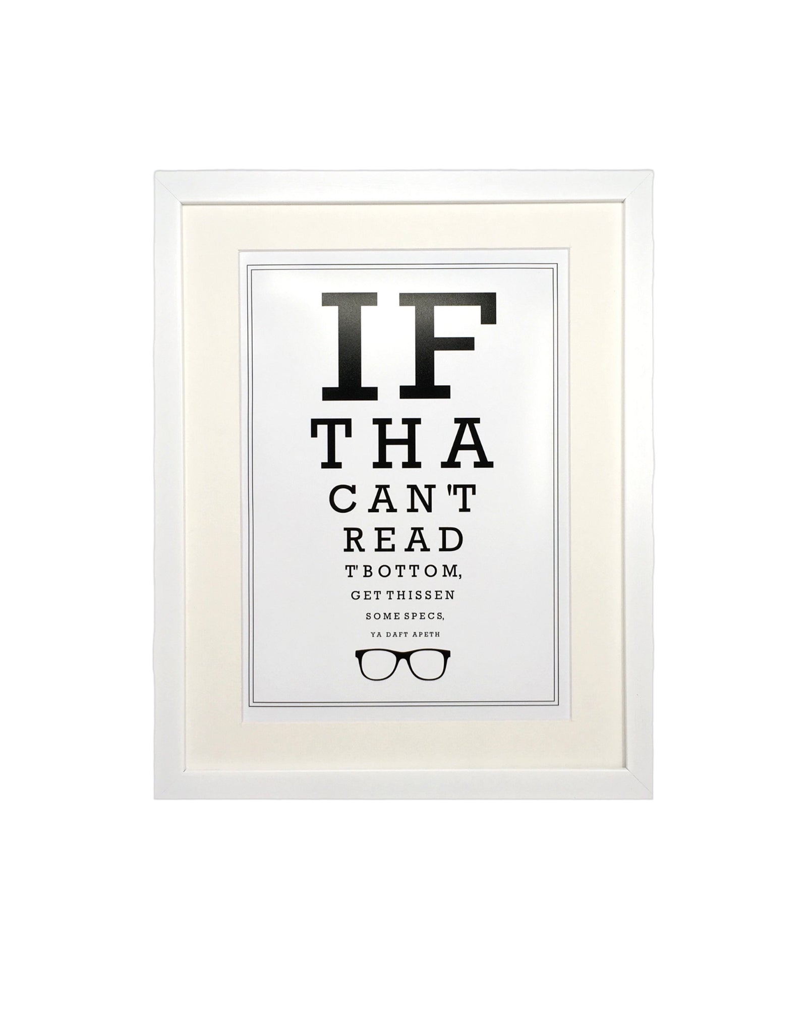 Yorkshire Optician Eyetest Print