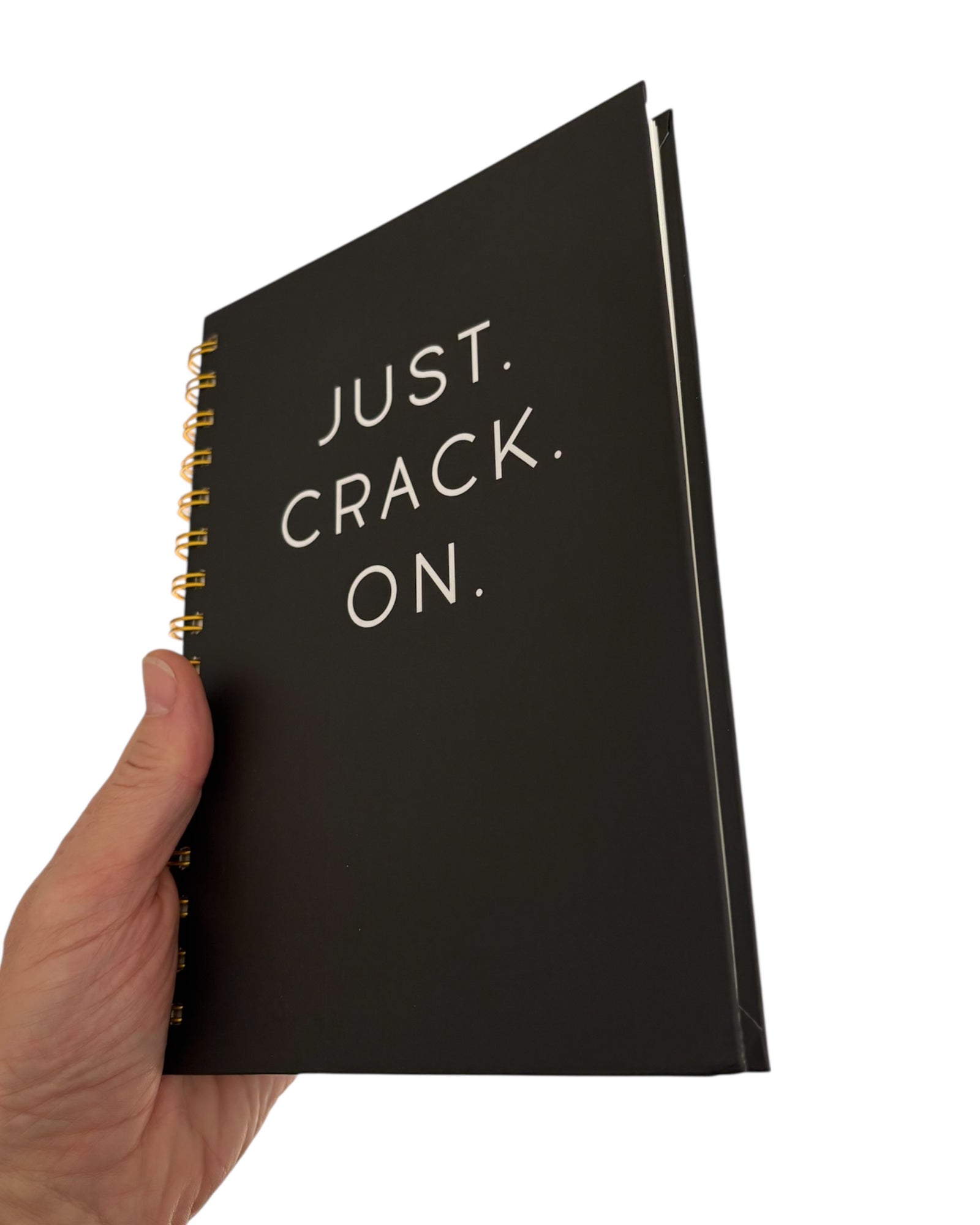 Just Crack On Yorkshire Notebook A5