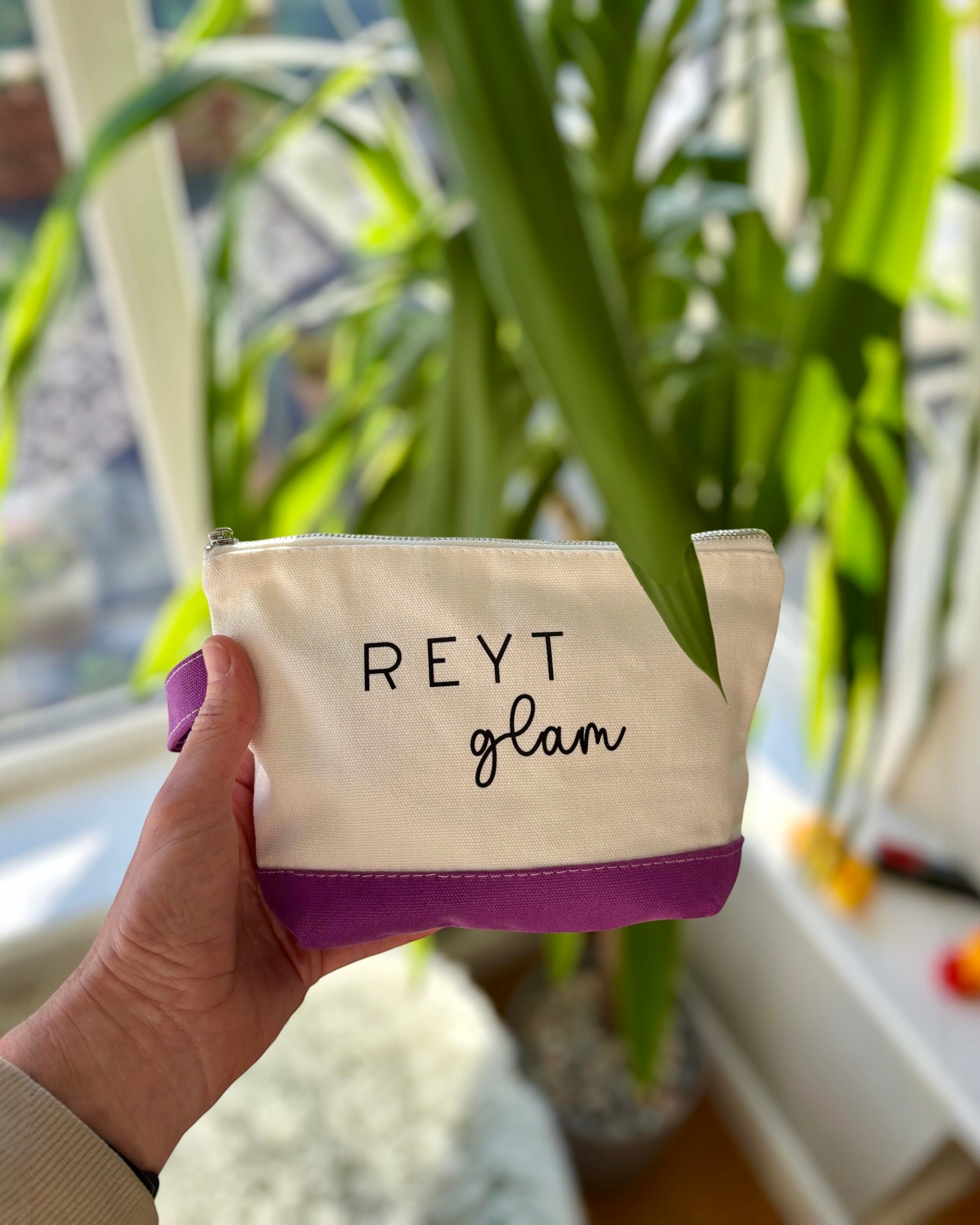 Reyt Glam Yorkshire Make Up Bag Lined