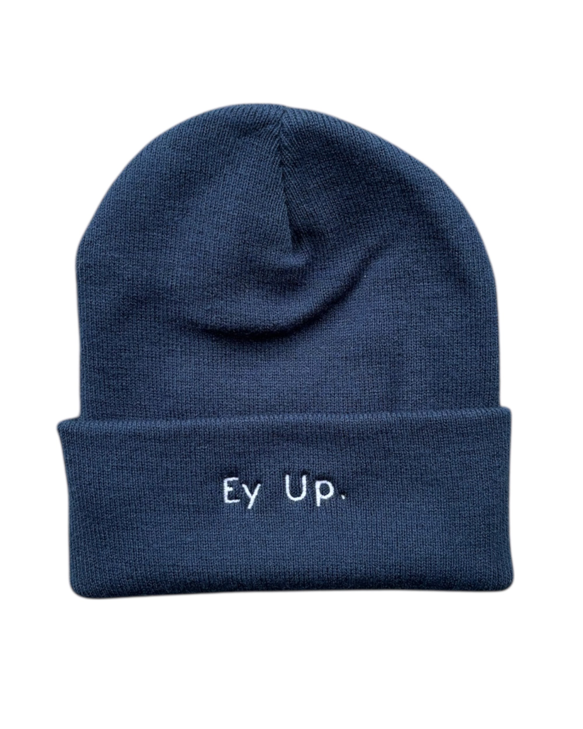 Yorkshire Ey Up Embroidered Beanie Hat - One Size - 3 Colours