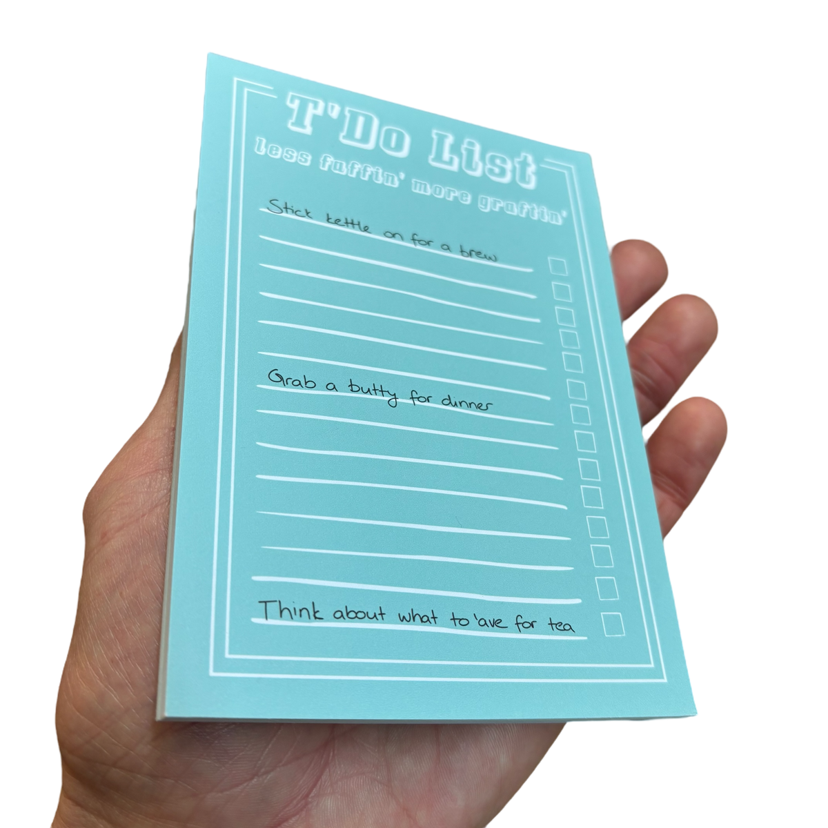 Yorkshire Dialect To Do List Notepad