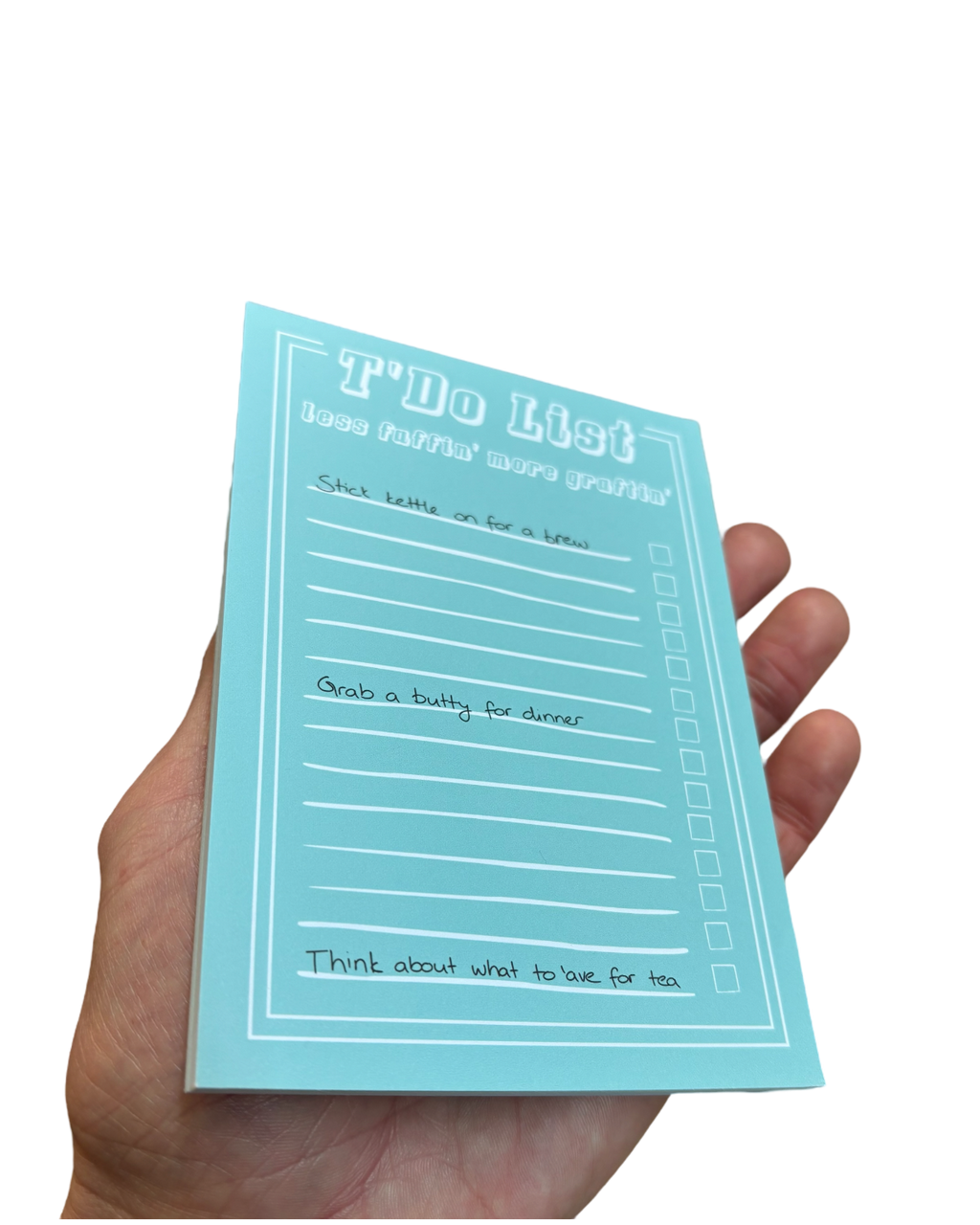 Yorkshire Dialect To Do List Notepad