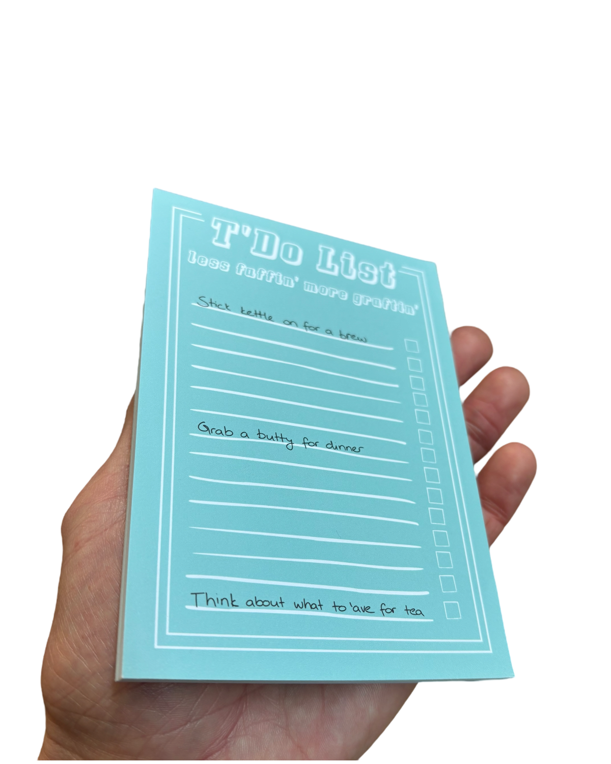 Yorkshire Dialect To Do List Notepad