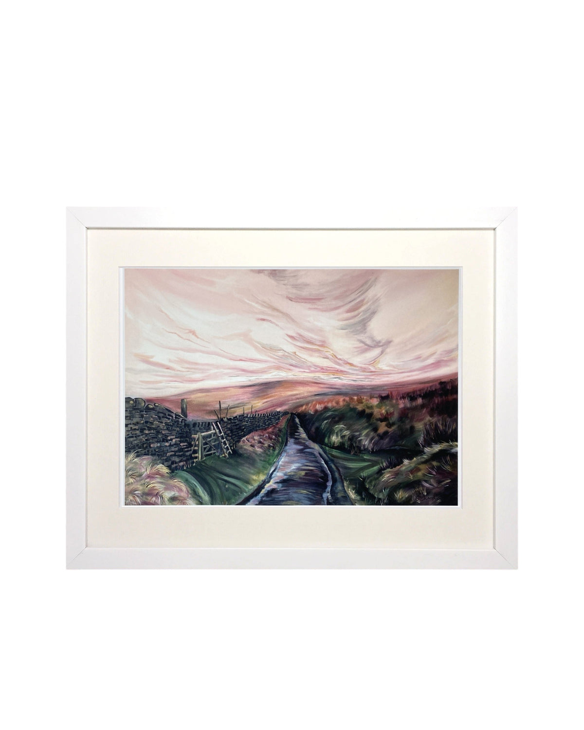 Haworth Bronte Walk Gate Print – Unframed Print