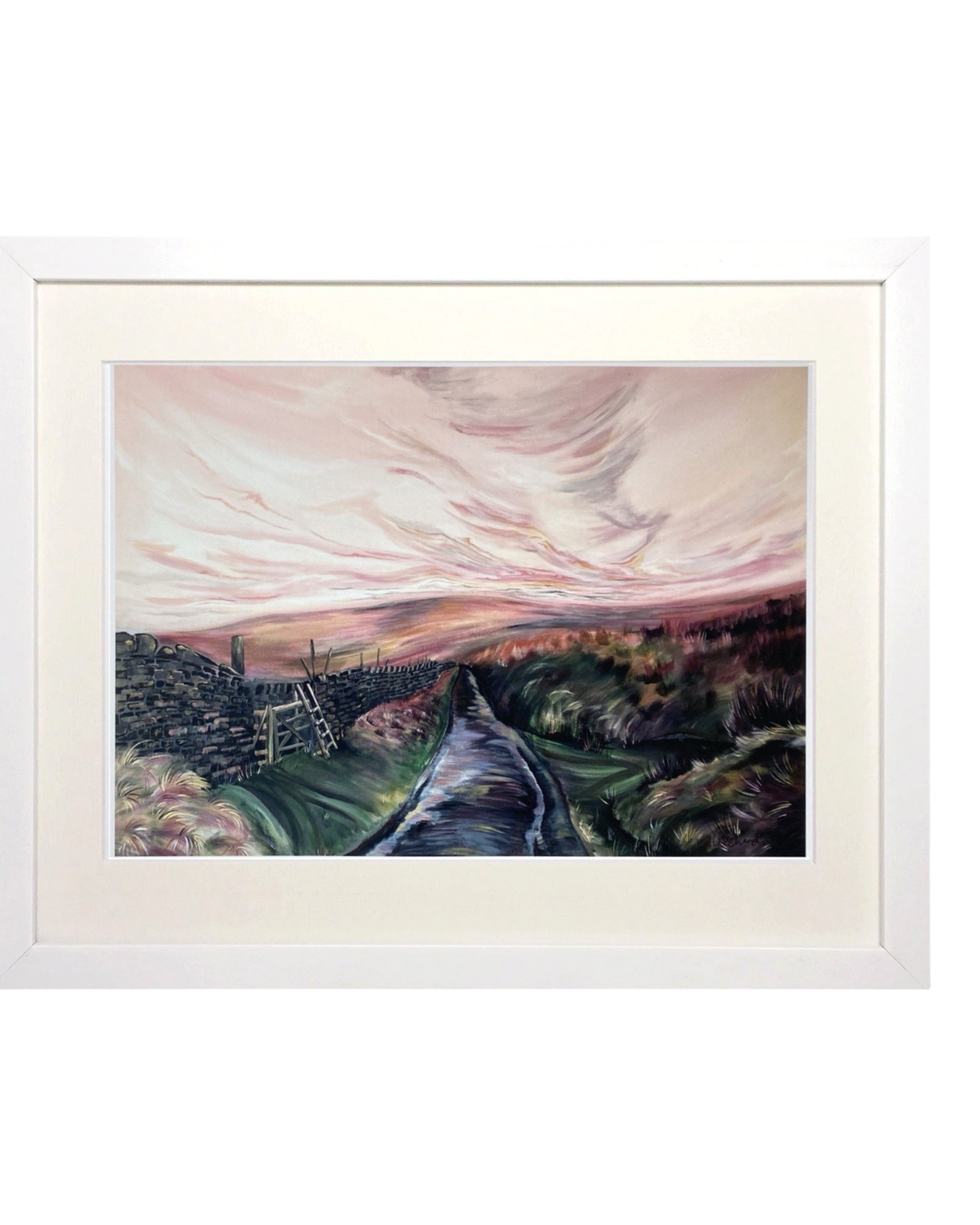 Haworth Bronte Walk Gate Print – Unframed Print