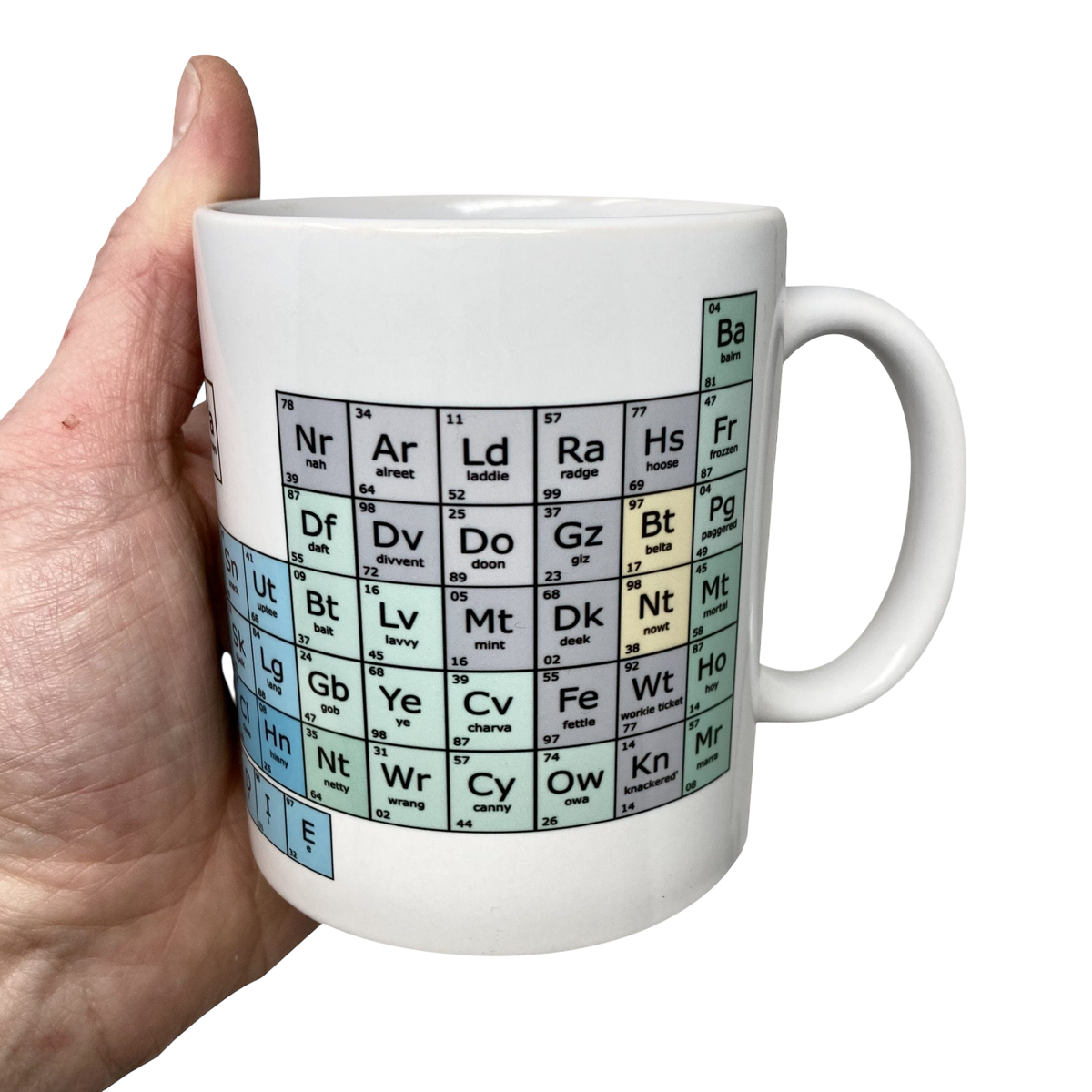 Geordie Version Periodic Table Mug – Mug & Coaster