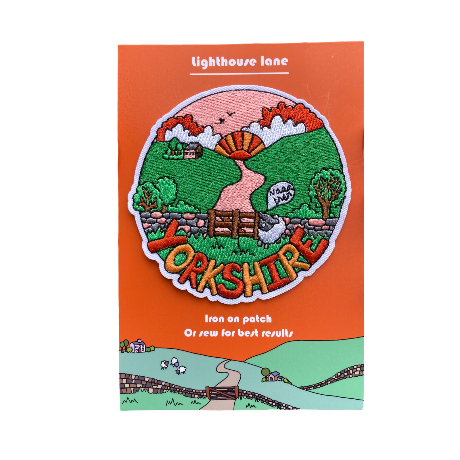 Yorkshire Iron / Sew on Patch