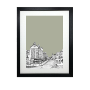 Harrogate Betty’s Sketch Print