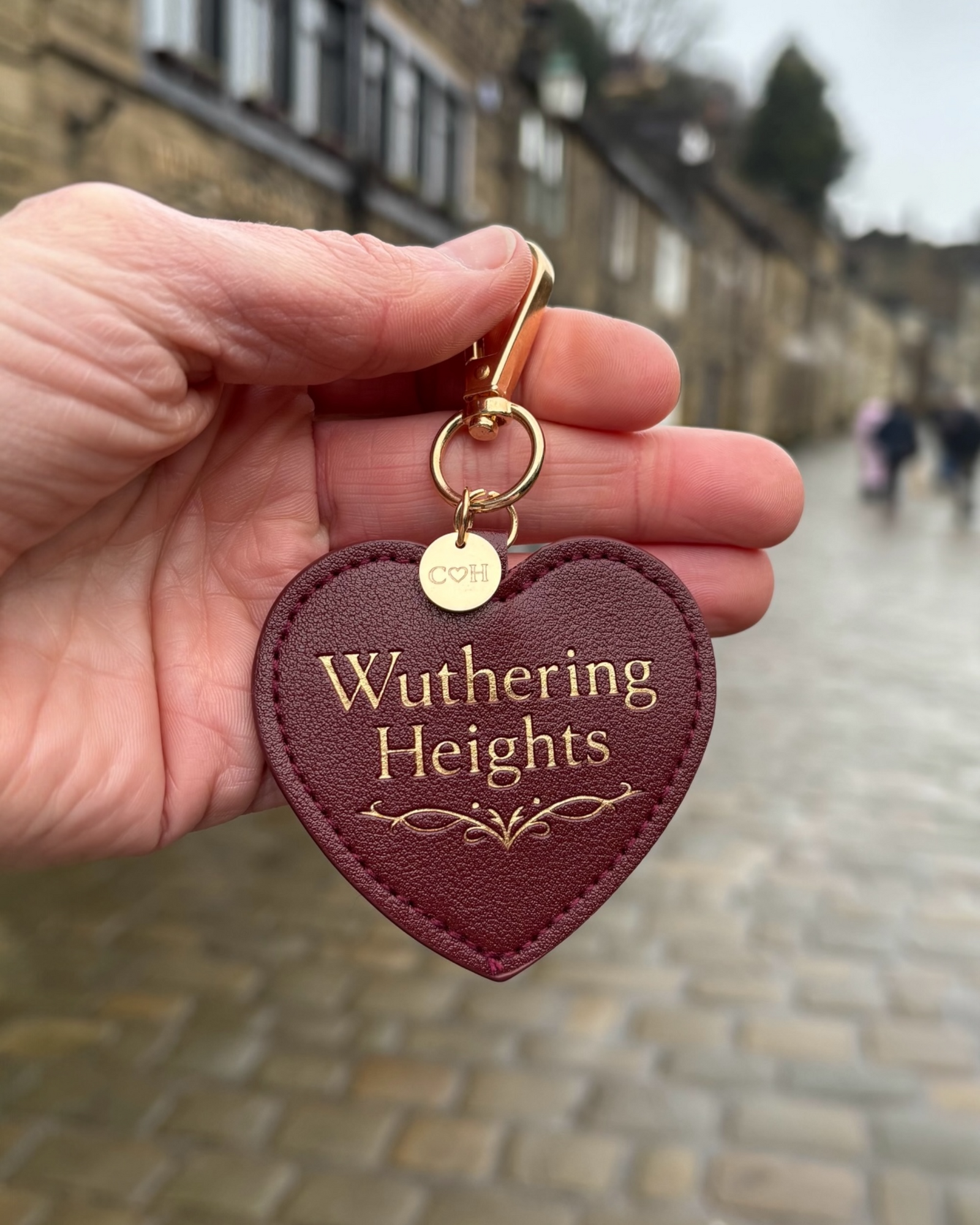 Wuthering Heights Bronte Keyring