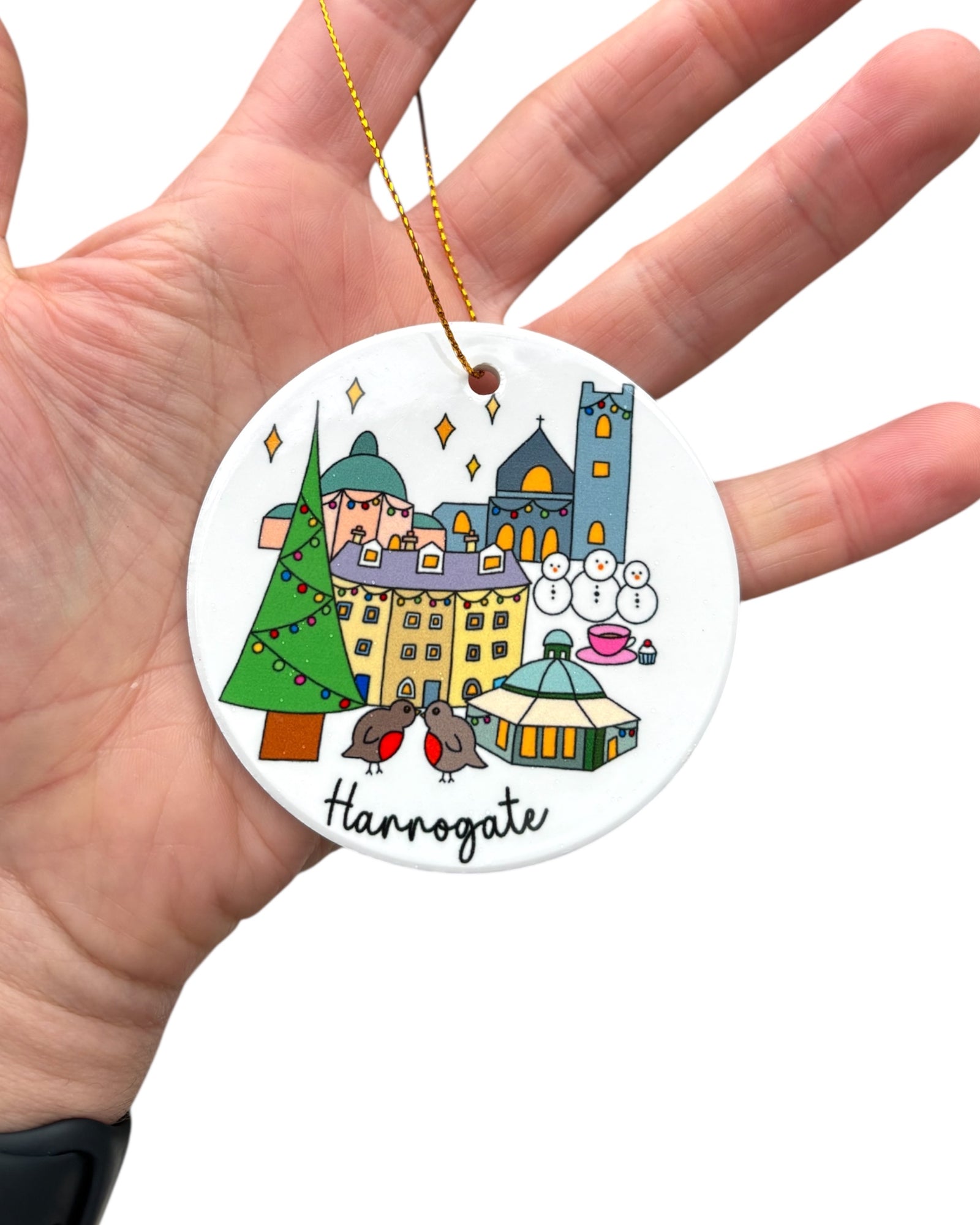 Harrogate Yorkshire Christmas Decoration