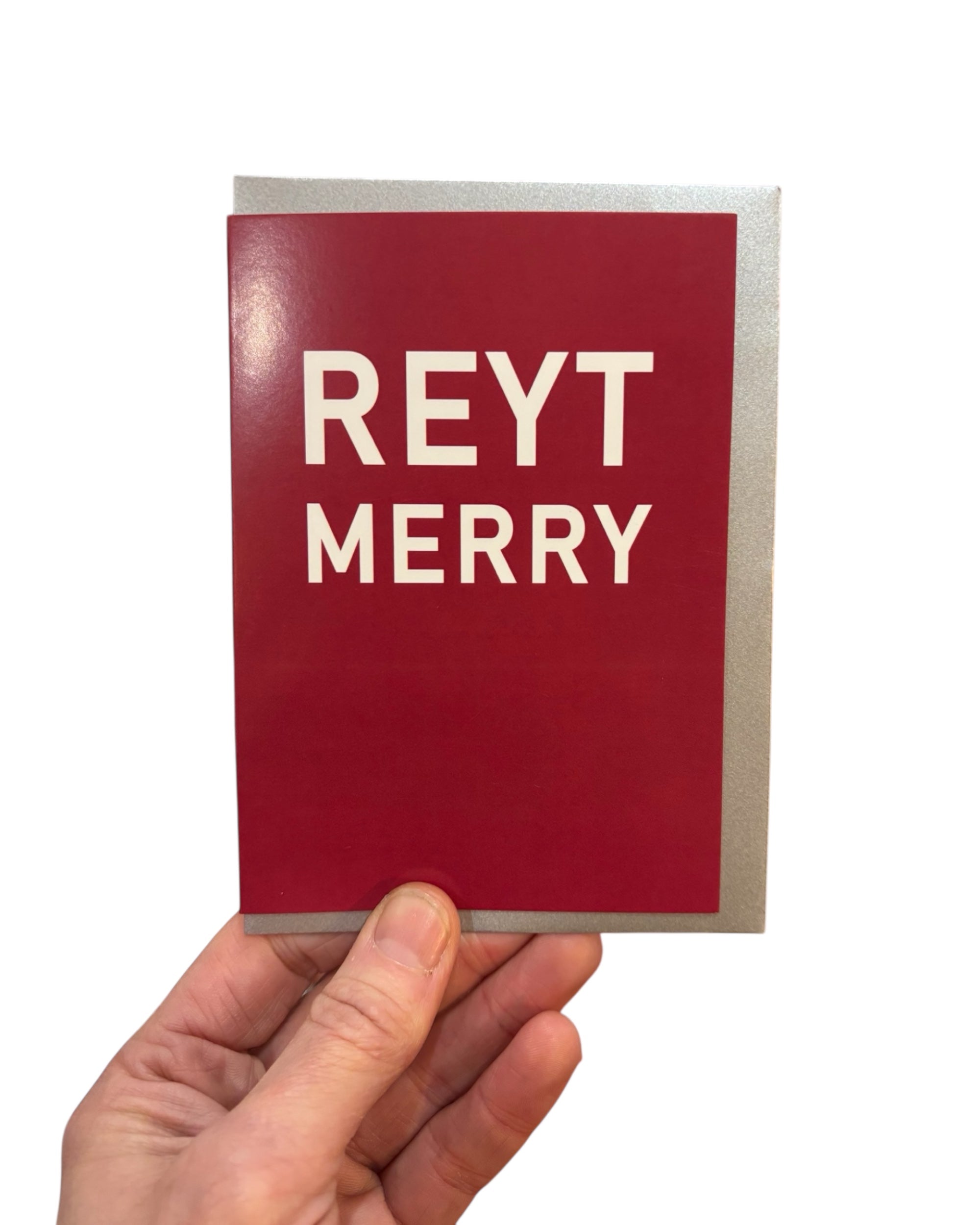 Yorkshire Reyt Merry Christmas Card