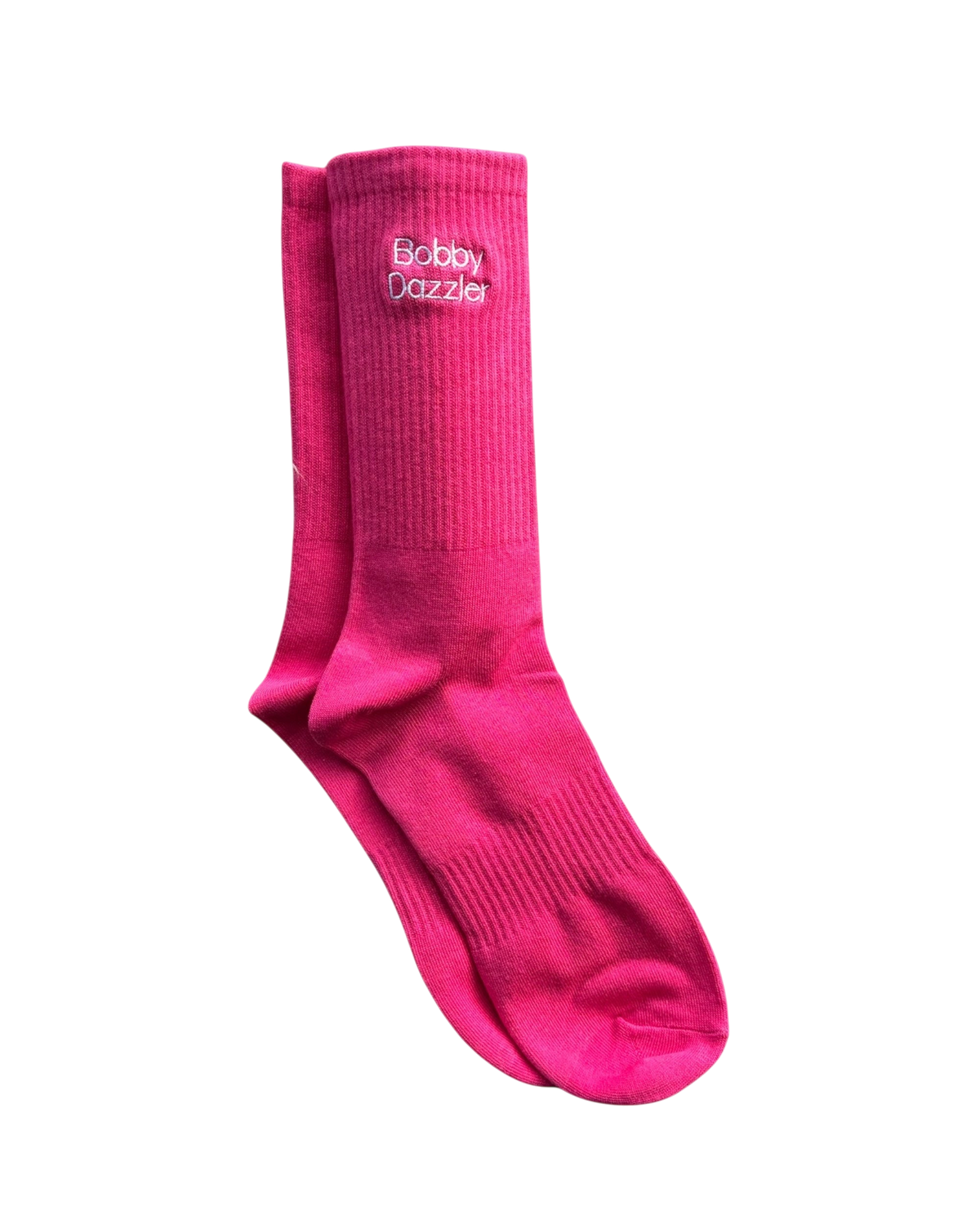 Bobby Dazzler Embroidered Crew Socks