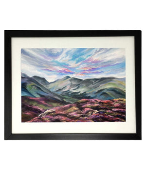 Lake District Hills Framed print