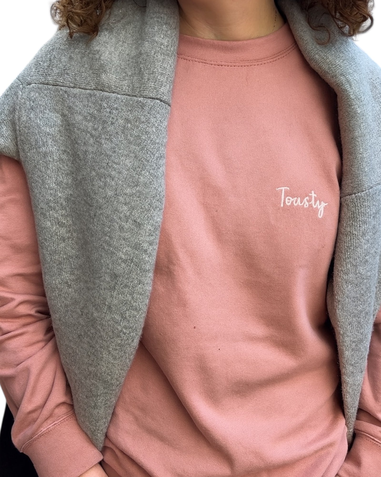 Toasty Sweatshirt - Unisex Fit Premium Embroidered Crew Neck - 3 Colours