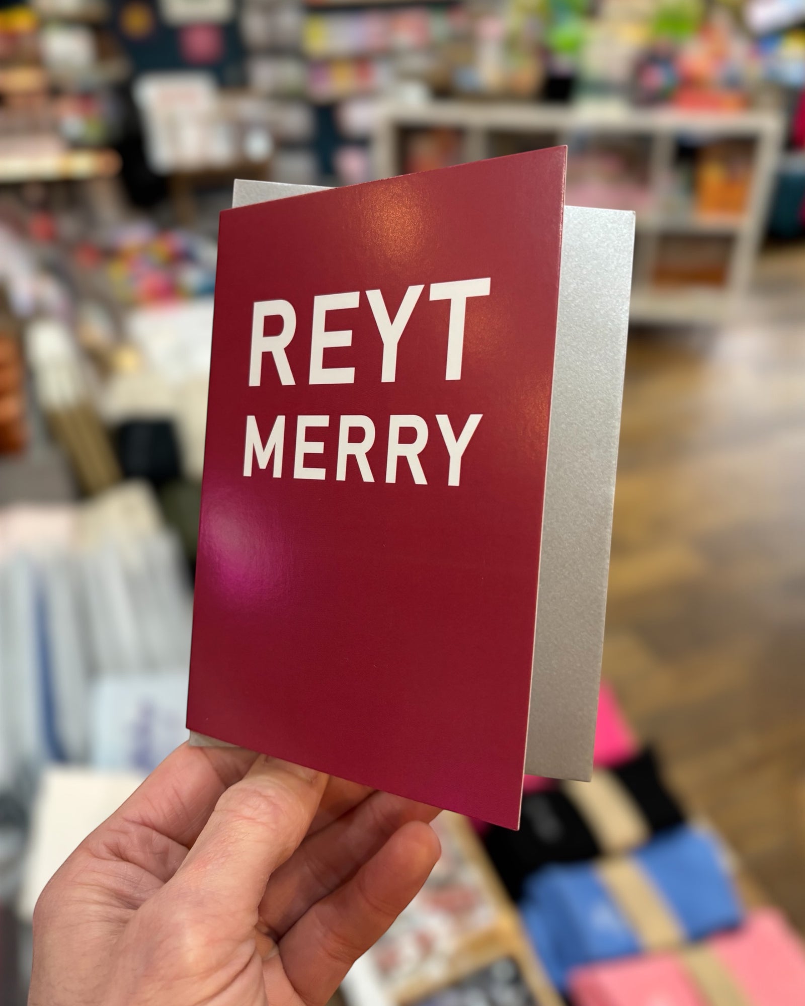 Yorkshire Reyt Merry Christmas Card