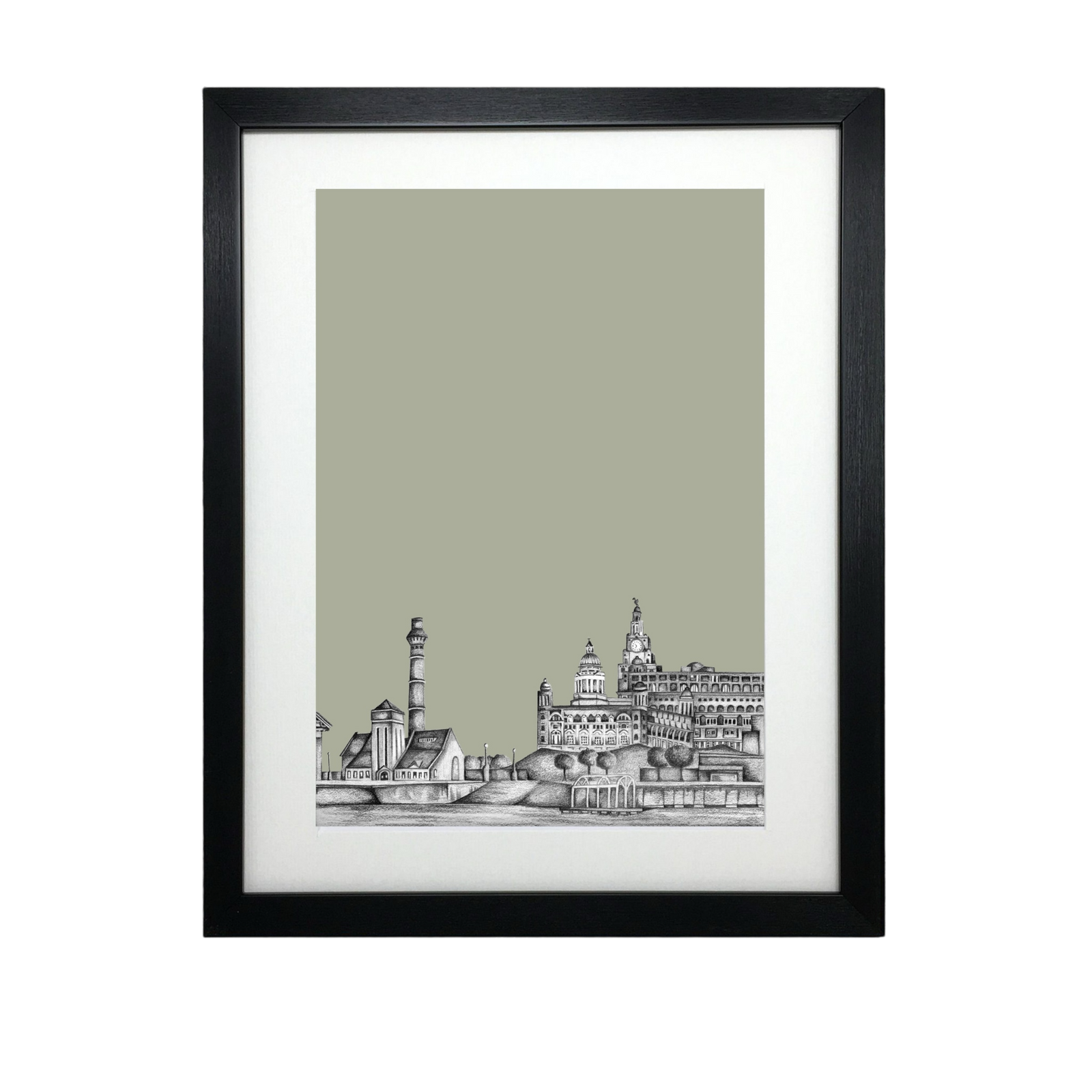 Liverpool Sketch Print