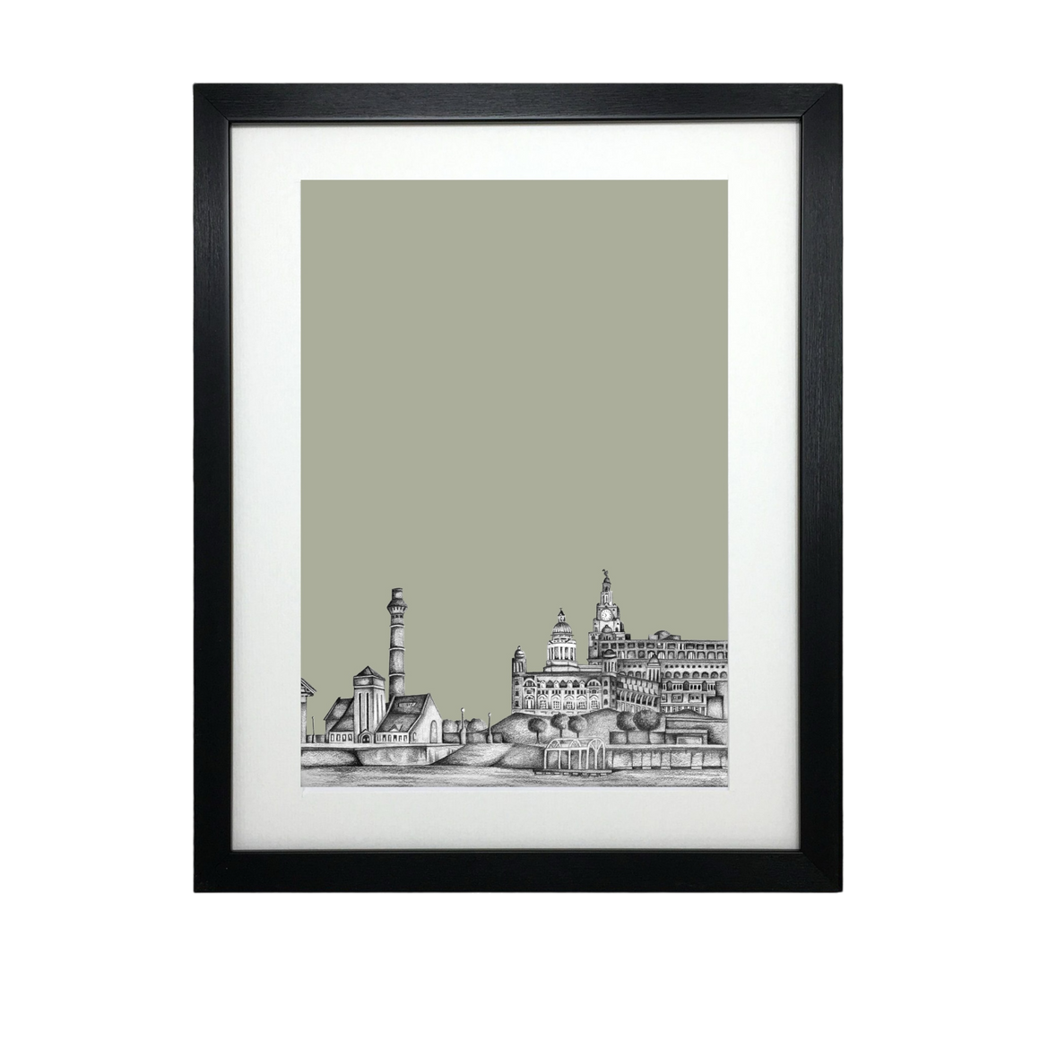 Liverpool Sketch Print