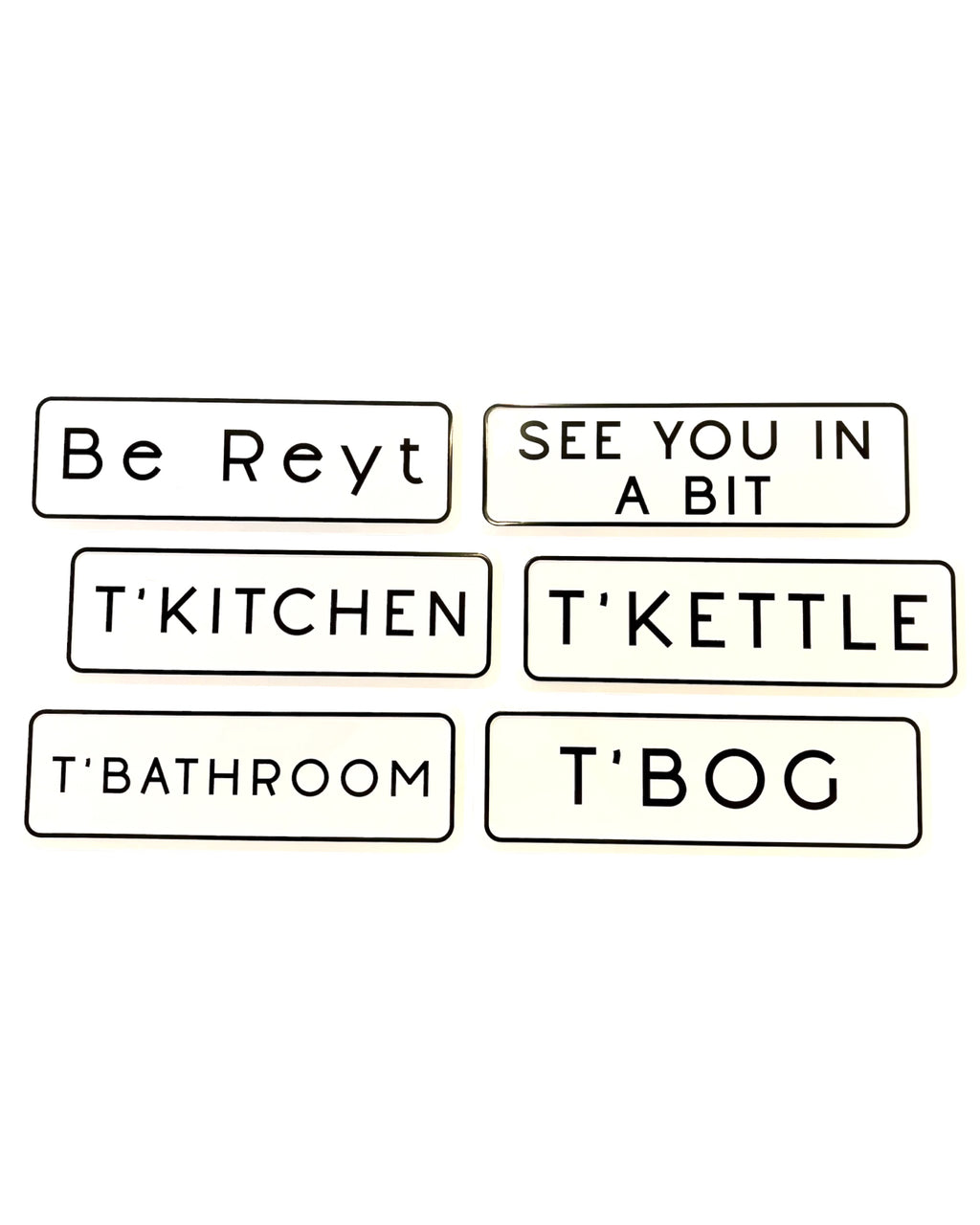 Yorkshire T’Kettle Home Metal Embossed Sign