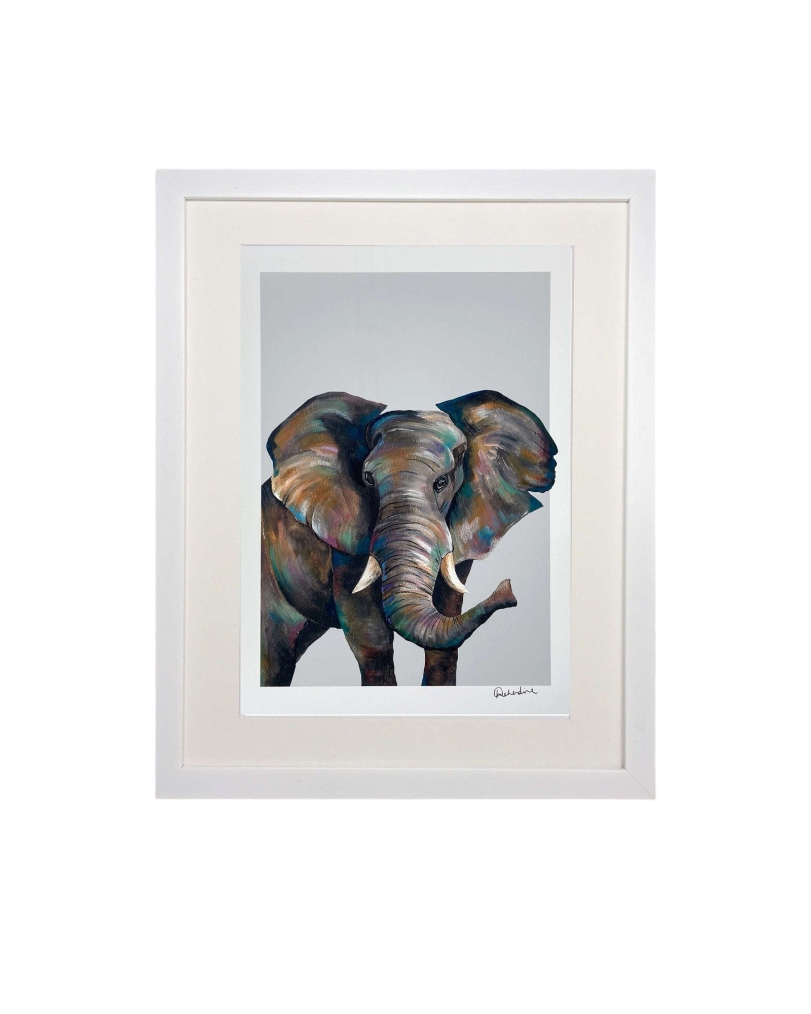 Elephant Painting Print
